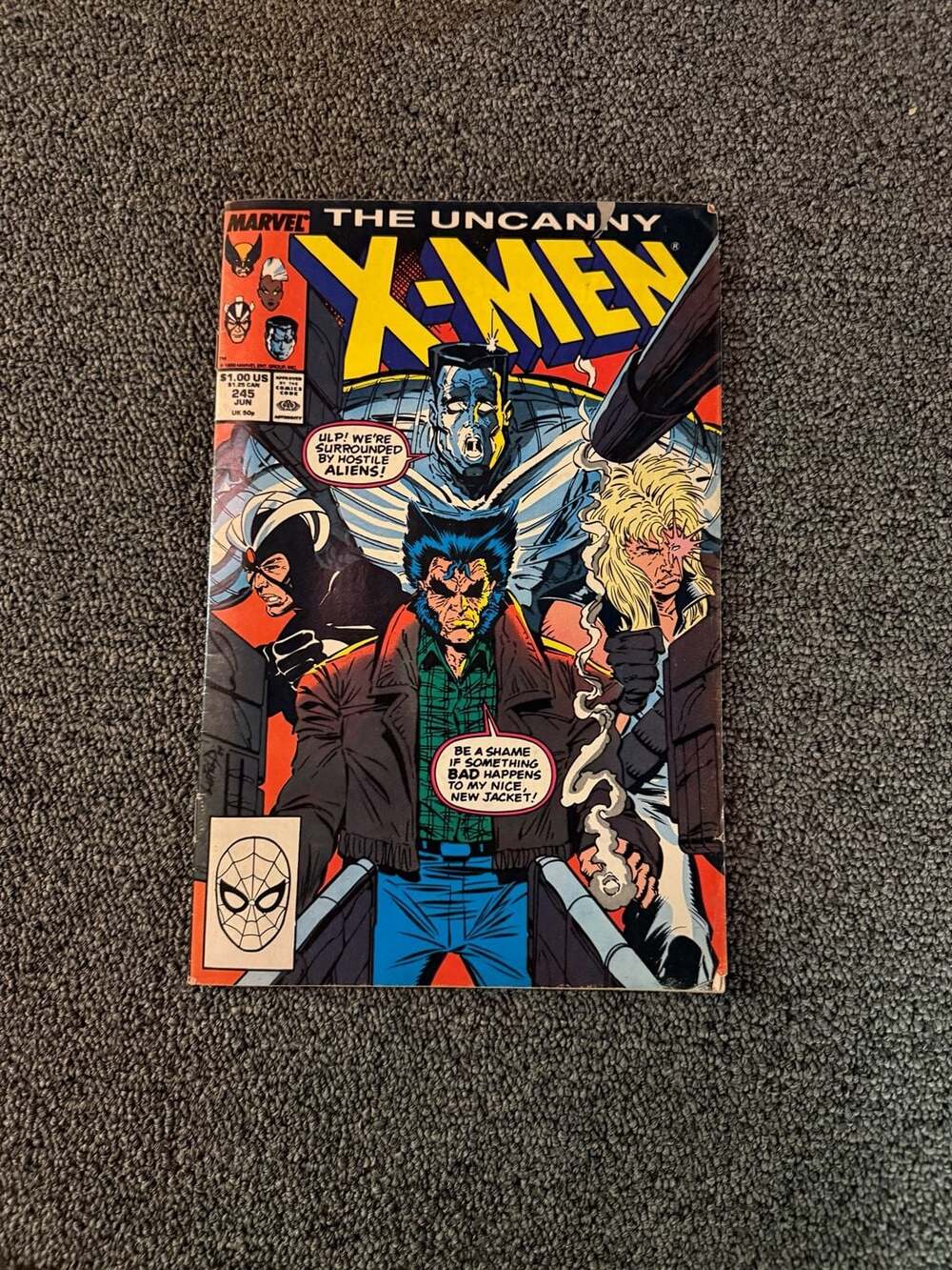 Uncanny X-Men (1963 1st Series) #245 Very Fine Condition
